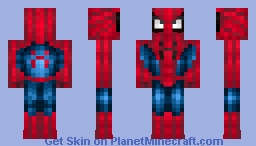 MCU Spider-Man's Brand New Day Suit Minecraft Skin