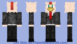 my new chicken in a suit Minecraft Skin