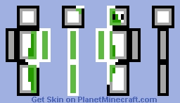 Evil Green Minecraft Skin