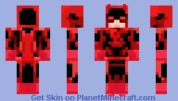 Daredevil Classic Minecraft Skin
