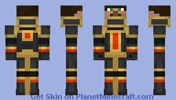 Fredj MCSM skin steve derp meme armor Minecraft Skin