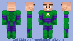 impulseSV as Lex Luthor Minecraft Skin