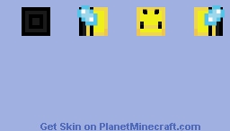Hive Bee (Not HD) Hive Styled :) Minecraft Skin