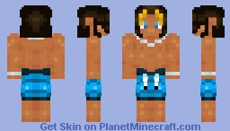 surfs up dude! Minecraft Skin