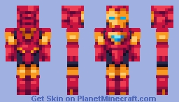Iron Man | Marvel Rivals Minecraft Skin