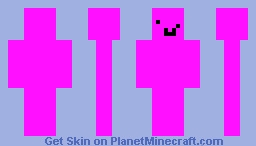 generic magenta derp skin Minecraft Skin
