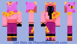 PizzaFest pink team Beea_friend Minecraft Skin