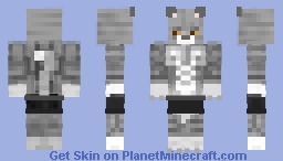 Muscular Cat Minecraft Skin