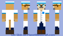 Octonauts Francisco Doctor l Old Octopod Minecraft Skin