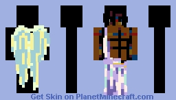 Nerakhu, an Angel of the Dominions. Minecraft Skin