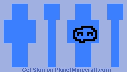 Blue Malinias Minecraft Skin