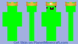 Just a Blob with a Crown xd Minecraft Skin