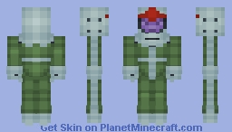 Zeon Pilot Suit Minecraft Skin