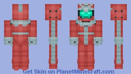 Char Aznable (Pilot Suit) Minecraft Skin