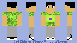 Player Brazilian Minecraft Skin