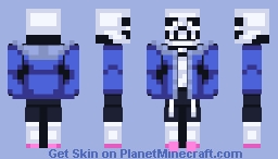 Sans (Undertale) Minecraft Skin