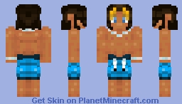 surfs up dude! Minecraft Skin