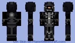 Cavaleiro Negro, Mask Oni Minecraft Skin
