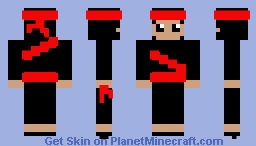 Male Painter (Ninja Painter) Minecraft Skin