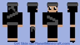 Male Ninja (Ninja Painter 1-2) [Gray/No Colour Equiped] Minecraft Skin