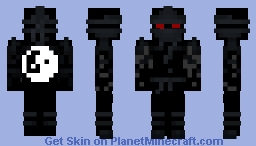 Dark ninja Minecraft Skin