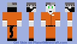 Dr. Zach Varmitech In Prison Jail Minecraft Skin