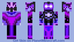 End Robot player Minecraft Skin