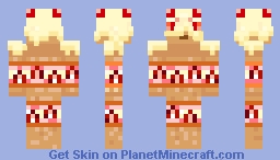 stawberry cake Minecraft Skin