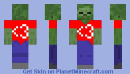 || xXzOMBiE24Xx || Minecraft Java Edition || Northwest Oaks Village || (*164x164* skin format) Minecraft Skin