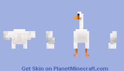 a goose skin lol Minecraft Skin
