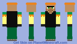 Desert Villager (I did my best) || Minecraft Java and Minecraft Bedrock || *164x164* Minecraft Skin