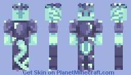 Armored Triton || Huevember 2025 D7 Minecraft Skin