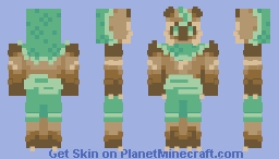 Tea leaf Tanuki || Huevember 2025 D19 Minecraft Skin