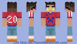Cool Soccer Player Minecraft Skin