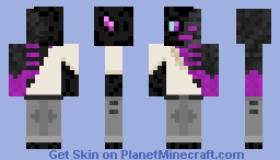 Withered Enderlin Minecraft Skin