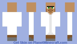 1.9 Librarian Villager || Better Together Update (*Bedrock Edition*) || [*164x164*] Minecraft Skin