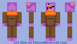 Seam from Deltarune. Minecraft Skin