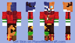 Red Reindeer KubaBabilon Minecraft Skin