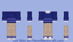 Frozen Water Bottle (OB) (4px arms) Minecraft Skin