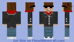 Sebastian - Singer Actor - Night of the MrBeast Creepypasta Movie Minecraft Skin