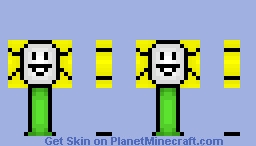 Undertale - Flowey! (For Jam) Minecraft Skin