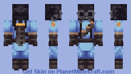 Pyro Robot Minecraft Skin