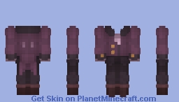 Massivelooks | Violet Hearts Minecraft Skin
