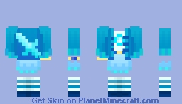 Ocean theme alt Minecraft Skin