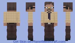 Steve Raglan - Five Night's at Freddy's Movie Minecraft Skin
