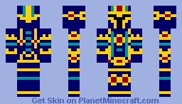 Pixel Gun 3D Clan Leader Skin Minecraft Skin