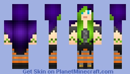 PixelGun3D Witch Skin Minecraft Skin