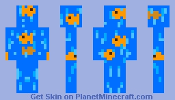 Ocean human Minecraft Skin