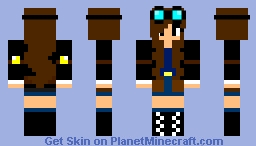 DanTDM girl kid Minecraft Skin