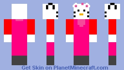 Hello Kitty Minecraft Skin